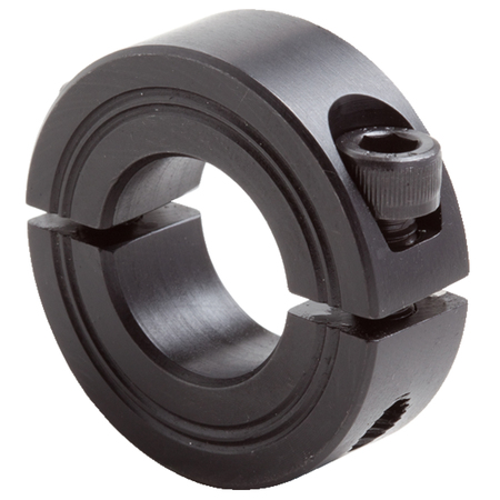 Climax Metal Products 30mm ID 2Pc Metric Clamp Collar, Stl, Bo M2C-30